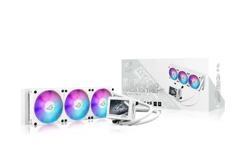 ROG RYUJIN III 360 ARGB EXTREME WHT Procesador Sistema de refrigeración líquida todo en uno 12 cm Blanco 1 pieza(s) - Imagen 19