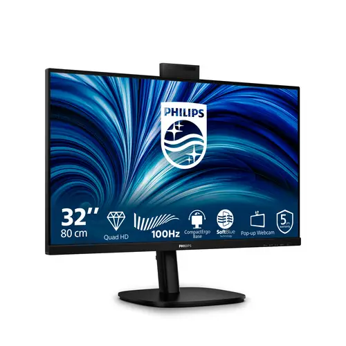 3000 series 32B2U3601H/00 pantalla para PC 80 cm (31.5") 2560 x 1440 Pixeles Quad HD LCD Negro - Imagen 2
