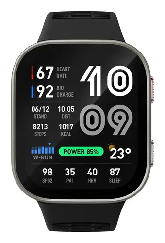 Bip Max 5,26 cm (2.07") AMOLED Digital 432 x 514 Pixeles Pantalla táctil Plata Wifi GPS (satélite) - Imagen 3