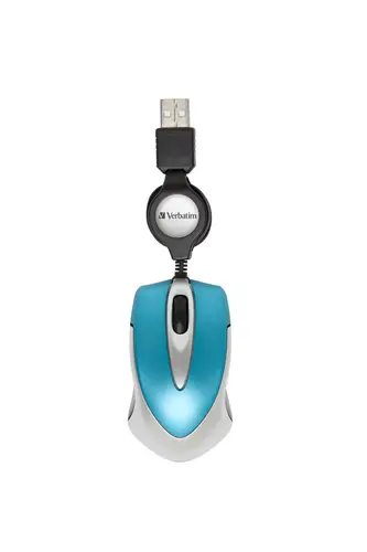 Go Mini ratón Ambidextro USB tipo A Óptico 1000 DPI - Imagen 2