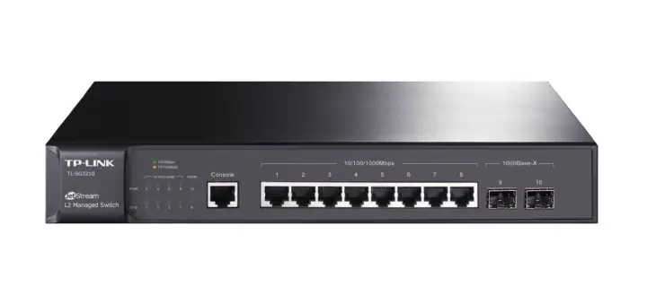 TL-SG3210 Gestionado L2 Gigabit Ethernet (10/100/1000) 1U Negro
