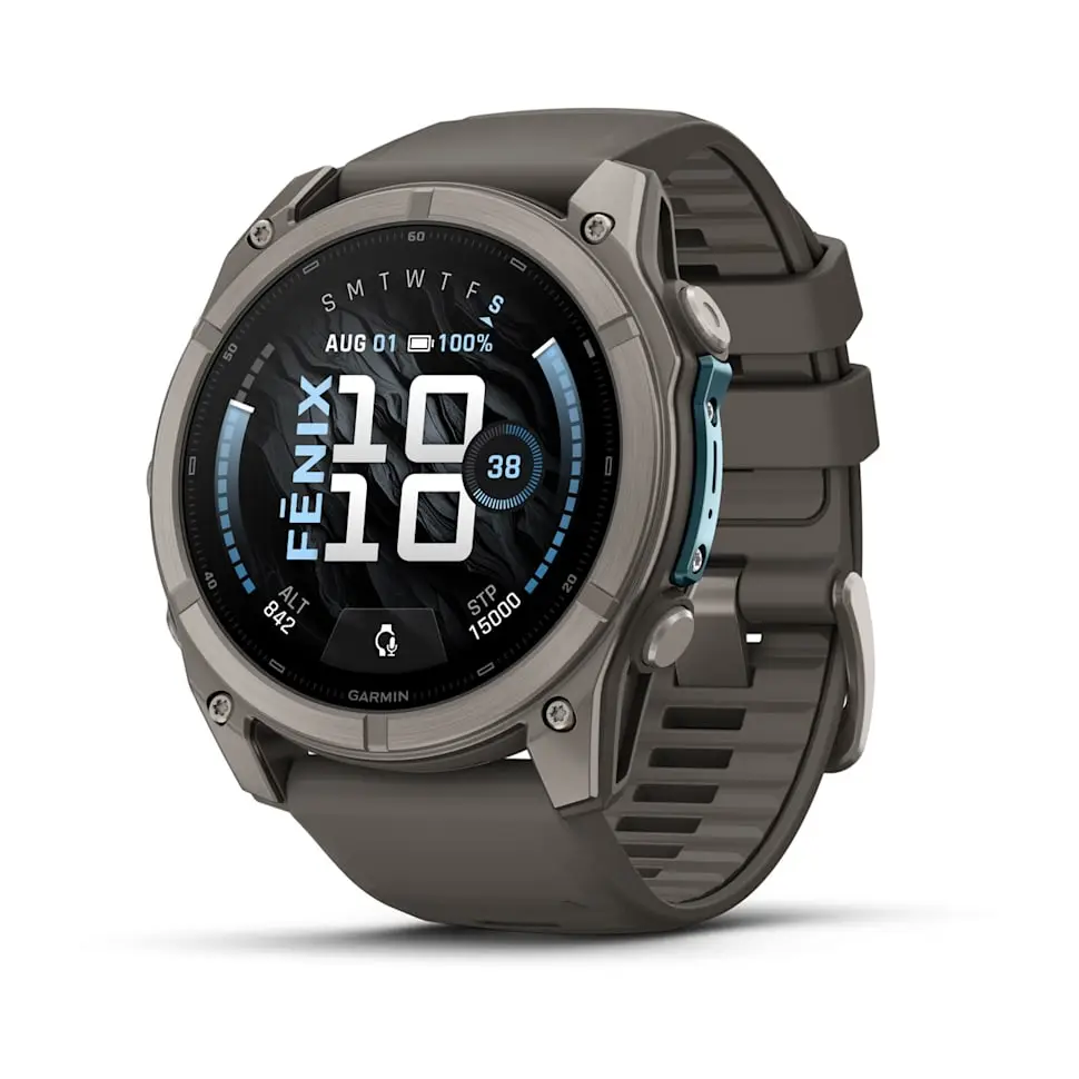 fenix 9 3,56 cm (1.4") AMOLED 51 mm Digital 454 x 454 Pixeles Pantalla táctil Titanio Wifi GPS (satélite)