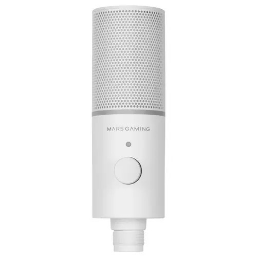 MMIC-XT, Micrófono de Estudio Profesional Alta Definición 192Khz 24-bit, Brazo Omnidireccional, Soporte Antivibración, Filtro Pop Malla Metálica, Blanco - Imagen 3