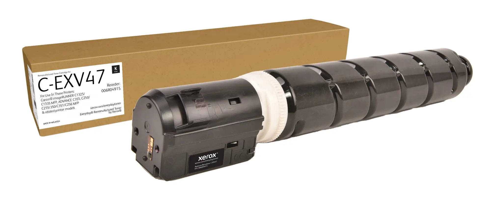 Remanufacturado Everyday Tóner Everyday Negro remanufacturado de Xerox es compatible con Canon C-EXV47 (8516B002), Capacidad estándar