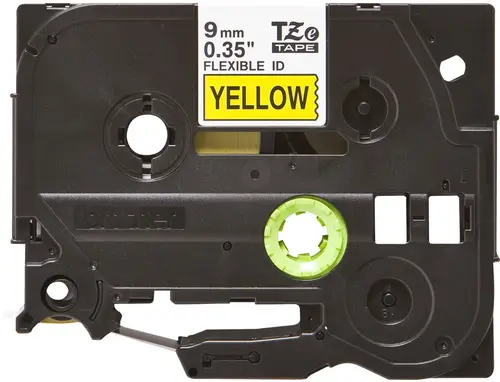 TZE-FX621 cinta para impresora de etiquetas Negro sobre amarillo - Imagen 3