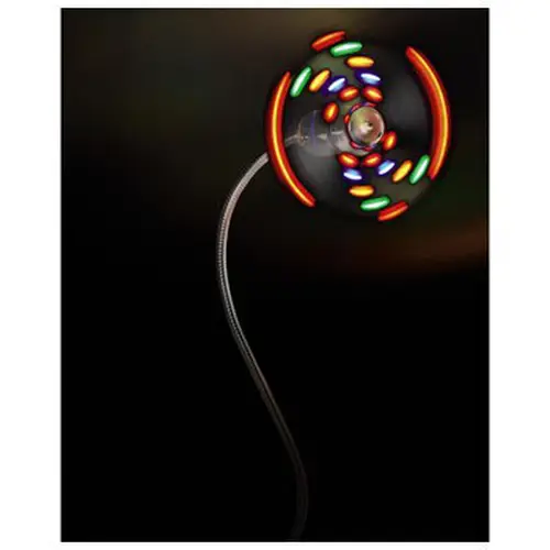 Ventilador USB, silencioso, con interruptor de encendido y apagado, color blanco - Imagen 4