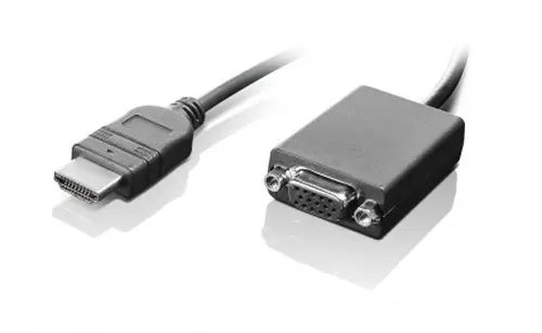 HDMI / VGA 0,2 m Negro - Imagen 2