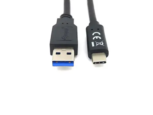 128344 Cable USB 3.2 Gen 1 C a A , M/M , 2,0m, 5Gbps, Negro - Imagen 3