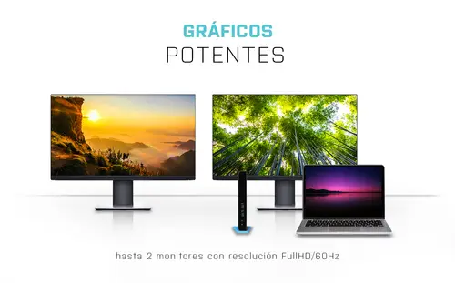 USB 3.0/USB-C Dual HDMI Docking Station - Imagen 10