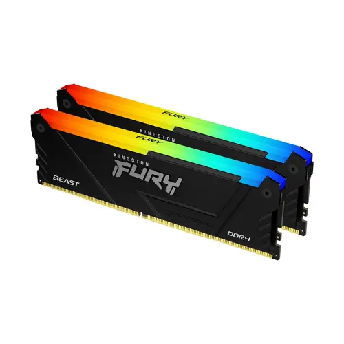 FURY Beast 32GB 3200MT/s DDR4 CL16 DIMM (Kit de 2) RGB - Imagen 1