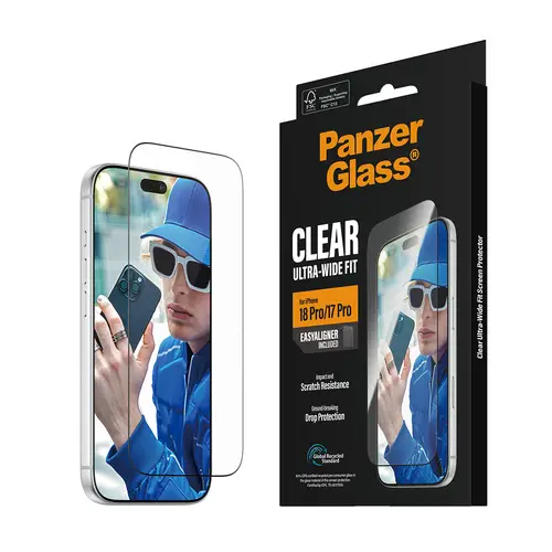 ® Screen Protector iPhone 18 Pro | 17 Pro | Ultra-Wide Fit w. EasyAligner Protector de pantalla 1 pieza(s) - Imagen 6