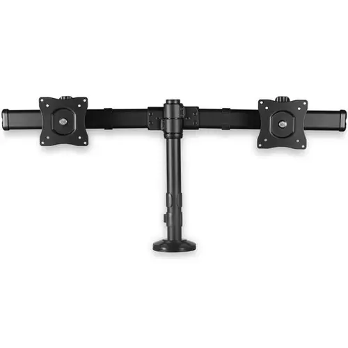 Brazo para Escritorio de Dos Monitores - con Barra Horizontal - Soporte de Mordaza/Ojal para Escritorio - Imagen 2