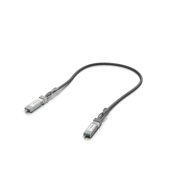 UACC-DAC-SFP10-0.5M Cable de fibra óptica e InfiniBand 0,5 m SFP+ Negro