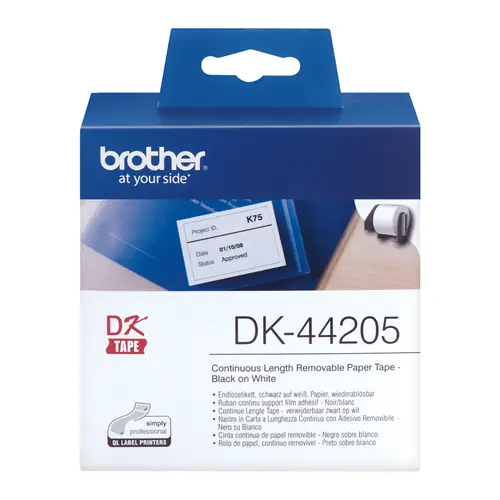 DK-44205 cinta para impresora de etiquetas Negro sobre blanco - Imagen 2