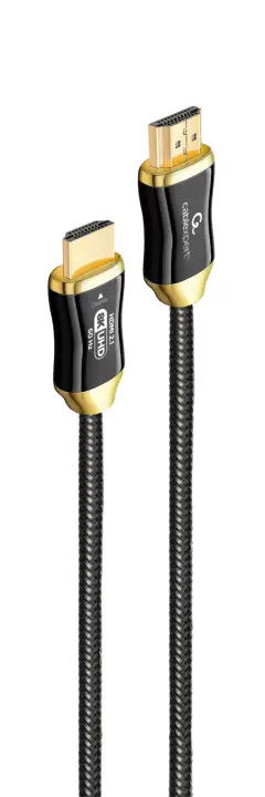CCBP-HDMI8K-AOC-5M cable HDMI HDMI tipo A (Estándar) Negro, Oro