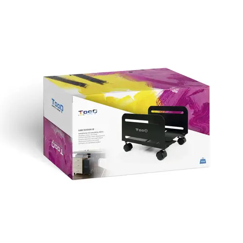 Soporte metálico para CPU de suelo con ruedas - Imagen 8