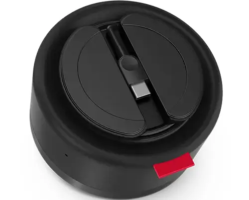 4XD1C82055 altavoz PC USB Tipo C Negro - Imagen 4