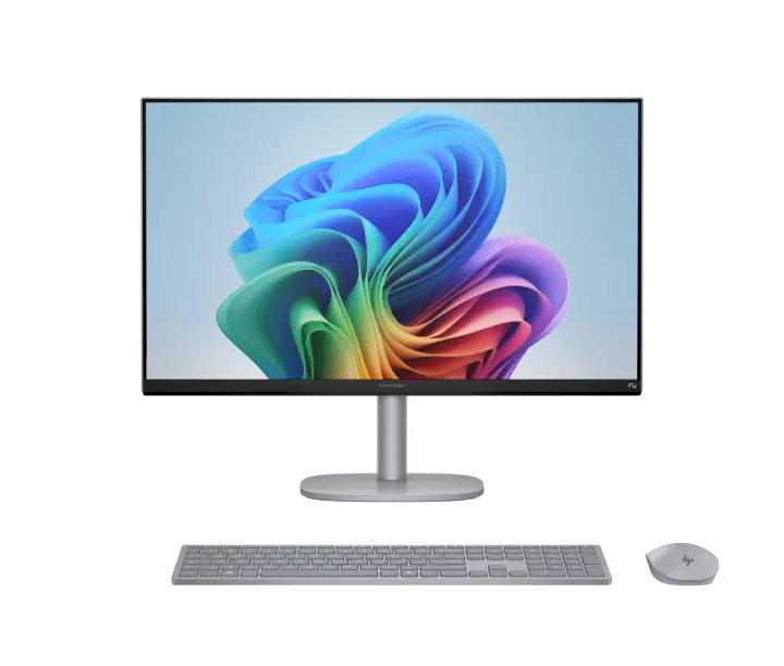 OmniStudio X 27-cs1008ns Copilot+ PC Intel Core Ultra 5 226V 68,6 cm (27") 1920 x 1080 Pixeles PC todo en uno 16 GB LPDDR5x-SDRAM 1 TB SSD Windows 11 Home Wi-Fi 7 (802.11be) Plata