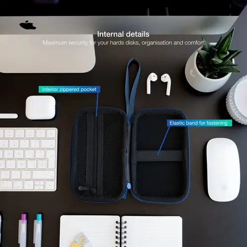 Estuche Protector para Caja Externa de 2.5, Azul Pacífico - Imagen 4