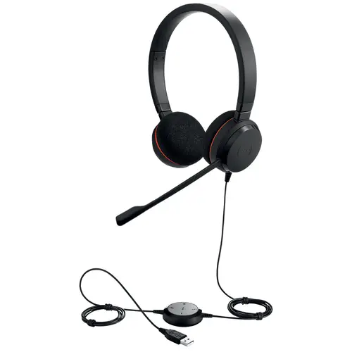 Evolve 20 Auriculares Alámbrico Diadema Oficina/Centro de llamadas USB tipo A Negro - Imagen 2