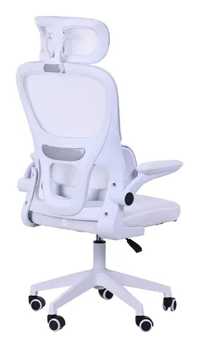 SILLA ERGONOMICA MARS GAMING MGCERGOPROWH MALLA TRANSPIRABLE SOPORTE LUMBAR BLANCO - Imagen 3