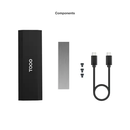 Caja Externa para SSD M.2 NVMe PICe, Negra - Imagen 8