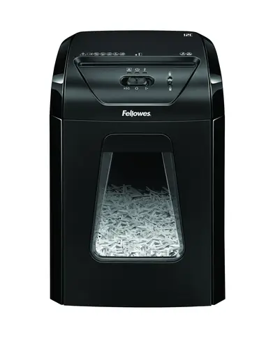 Powershred 12C triturador de papel Corte cruzado 22,5 cm Negro - Imagen 1