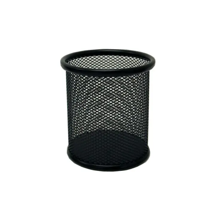 317381 porta lápices Metal Negro