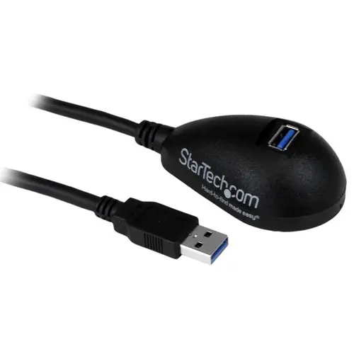 Cable de 1,5m de Extensión USB 3.0 SuperSpeed Tipo A - Macho a Hembra - Imagen 1