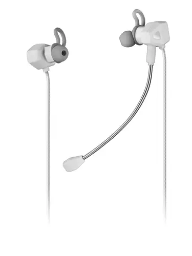 MIHXW Blanco, Auriculares In-Ear, Micrófono, PS4/PS5/XBOX/SWITCH/PC - Imagen 1