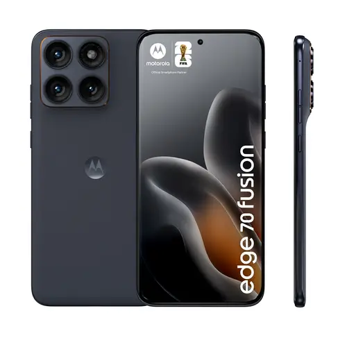 edge 70 fusion 17,2 cm (6.78") SIM doble Android 16.0 5G USB Tipo C 8 GB 256 GB 5200 mAh Negro - Imagen 2