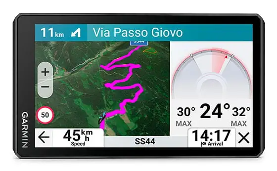 zumo XT3 navegador Fijo 15,2 cm (6") TFT Pantalla táctil 340 g Negro