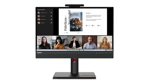 ThinkCentre Tiny-In-One 22 Gen 5 LED display 54,6 cm (21.5") 1920 x 1080 Pixeles Full HD Pantalla táctil Negro - Imagen 9