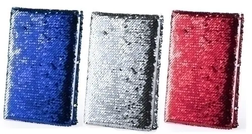BLOCK DE NOTAS IBERPLAS 80h LENTEJUELAS - Pack de 3 unidades