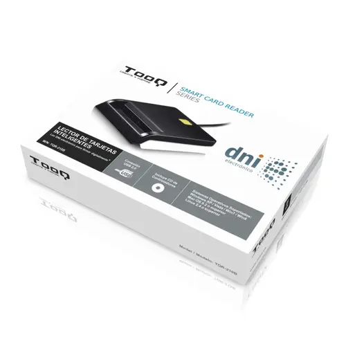 LECTOR DE TARJETA DNIe EXTERNO USB 2.0 NEGRO - Imagen 3