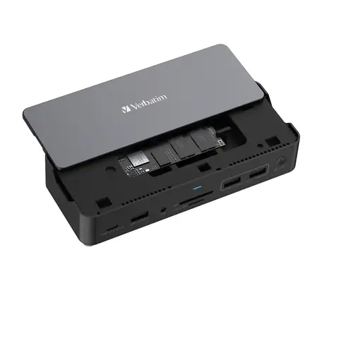CDS-15S Alámbrico USB 3.2 Gen 1 (3.1 Gen 1) Type-C Negro, Gris - Imagen 3