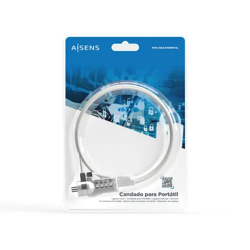 Cable de Seguridad con Cerradura de Combinacion para Ordenador, Monitor, Portatil 1.5M - Imagen 4