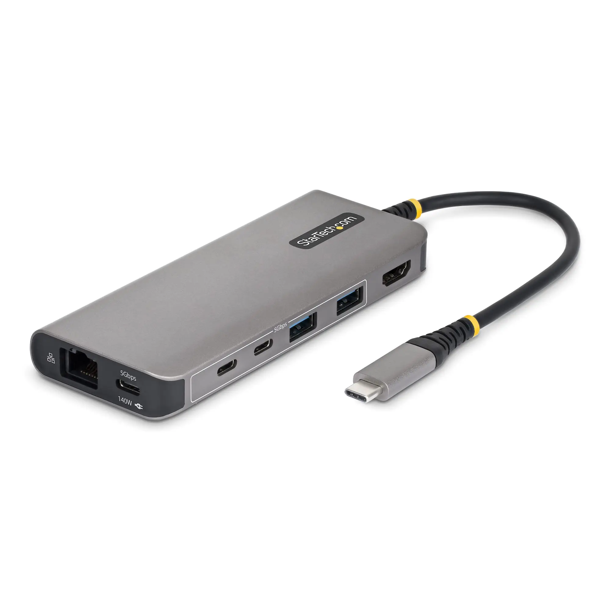 Mini Dock USB-C A HDMI - Adaptador Multipuertos - PD de 140W - 4K..