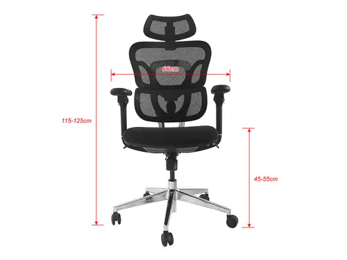651053 silla de oficina y de ordenador Asiento acolchado Respaldo de malla - Imagen 6