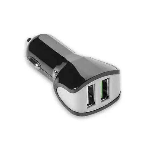 CC2USBTURBOBK cargador de dispositivo móvil Negro, Gris Auto - Imagen 1