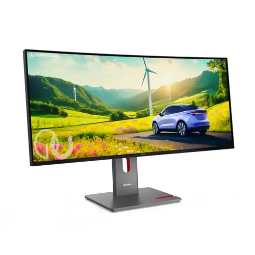 ThinkVision P34WD-40 LED display 86,4 cm (34") 3440 x 1440 Pixeles Wide Quad HD LCD Negro - Imagen 3