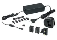 Front of men's Basic Tee in black.