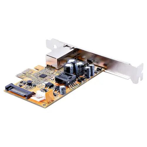 Tarjeta de Red PCIe de 1 Puerto PoE de 2,5Gbps - Adaptador Ethernet LAN RJ45 - NIC PoE de 30W 802.3at para Ordenadores de Sobremesa y Servidores - Bracket de Perfil Bajo - Win Linux - Imagen 2