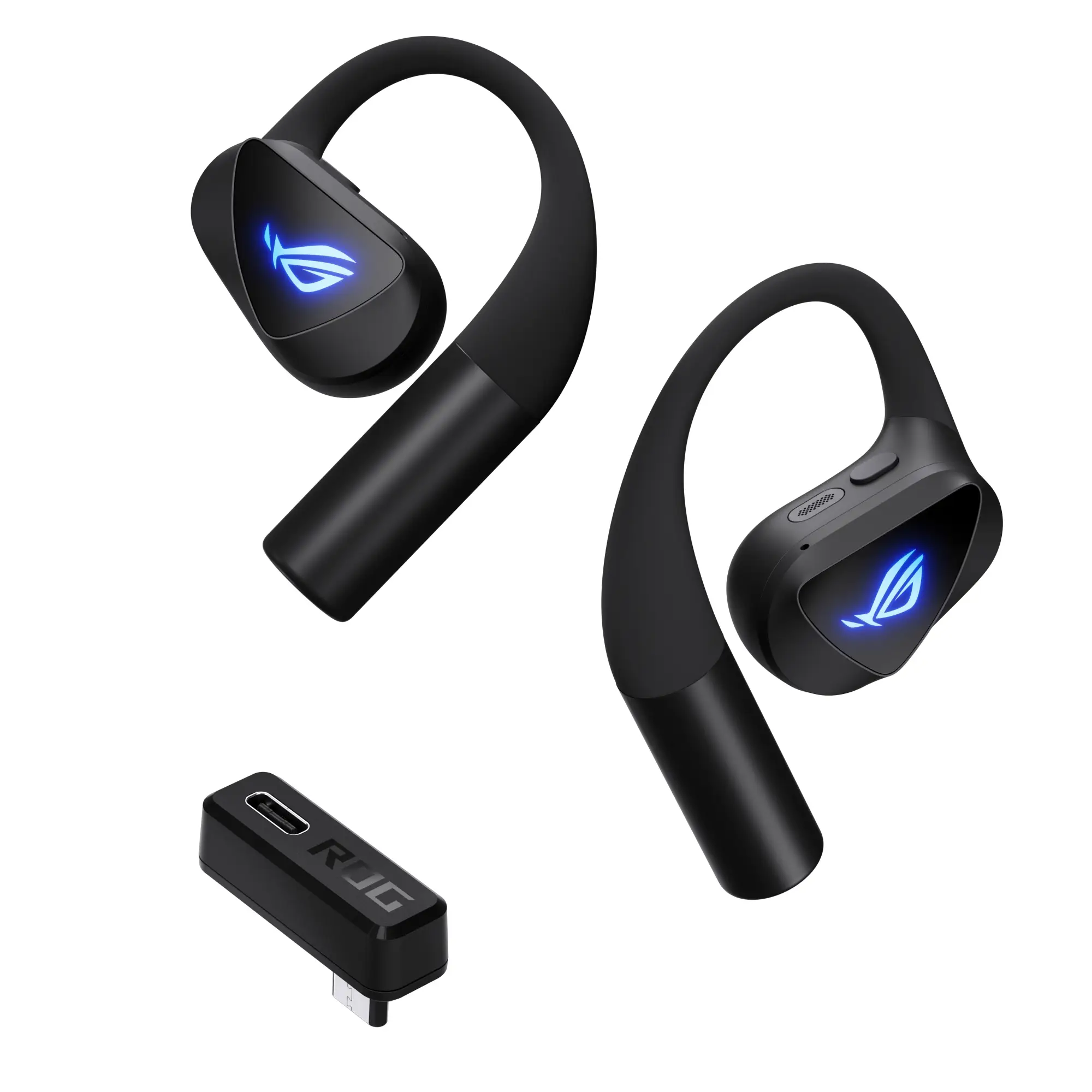 ROG Cetra Open Wireless Auriculares True Wireless Stereo (TWS) gancho de oreja Juego Bluetooth Negro