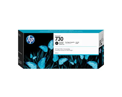 Cartucho de tinta DesignJet 730 negro fotográfico de 300 ml - Imagen 1