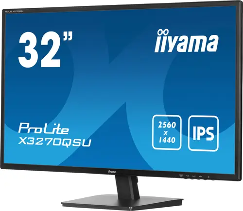 ProLite X3270QSU-B1 pantalla para PC 81,3 cm (32") 2560 x 1440 Pixeles Wide Quad HD LED Negro - Imagen 4