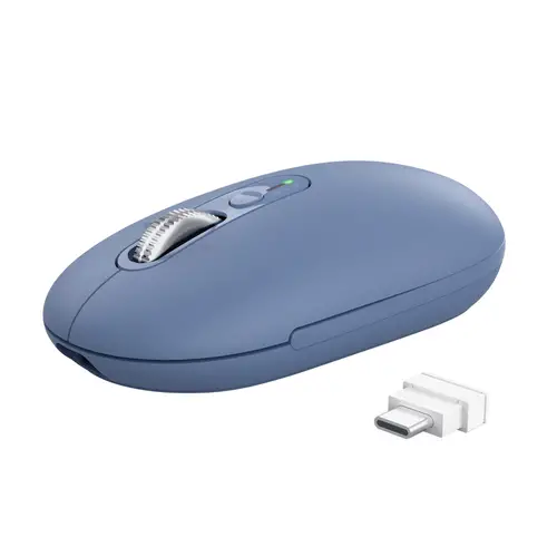 Seron Slim Multi ratón Oficina Ambidextro RF Wireless + Bluetooth Óptico 3200 DPI - Imagen 3