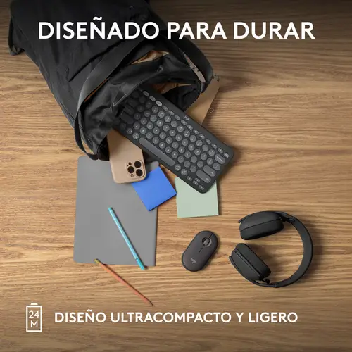 910-007015 ratón Viajes Ambidextro RF Wireless + Bluetooth Óptico 4000 DPI - Imagen 14