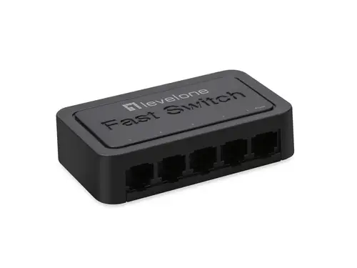 FEU-0512 switch No administrado Fast Ethernet (10/100) Negro - Imagen 1