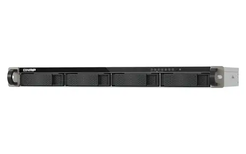 TS-432XeU NAS Bastidor (1U) 4 GB DDR4 0 TB QNAP QTS Negro, Gris - Imagen 1